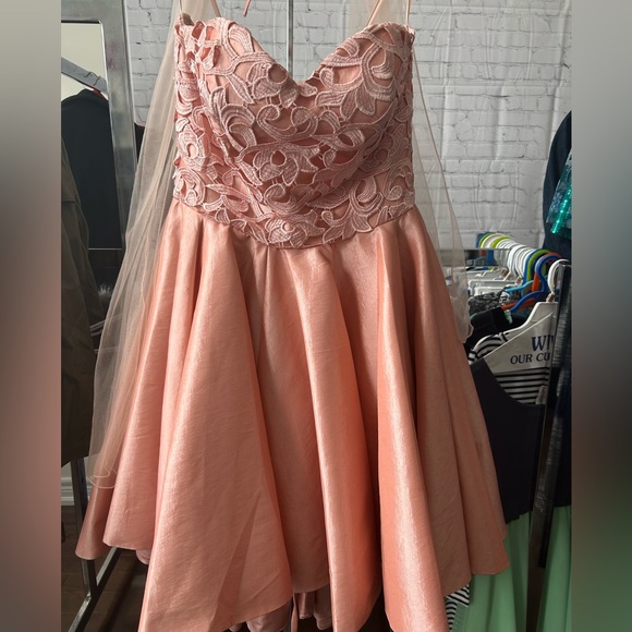 pink graduation dress size 10 - Picture 8 of 8